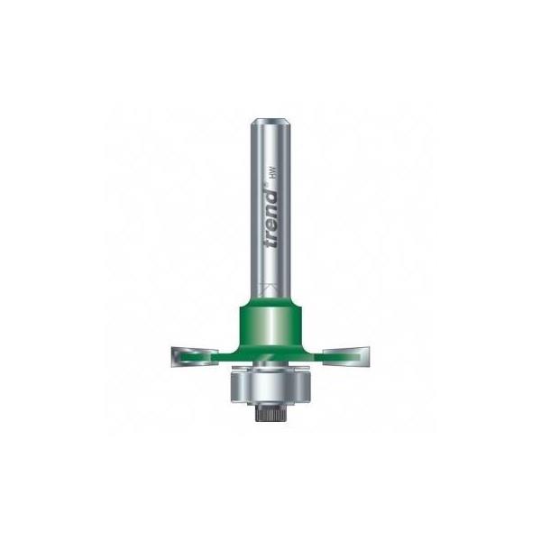 Trend Slotting and Grooving Cutter 1/4In Shank - 31.8mm Dia 6.3mm Cut