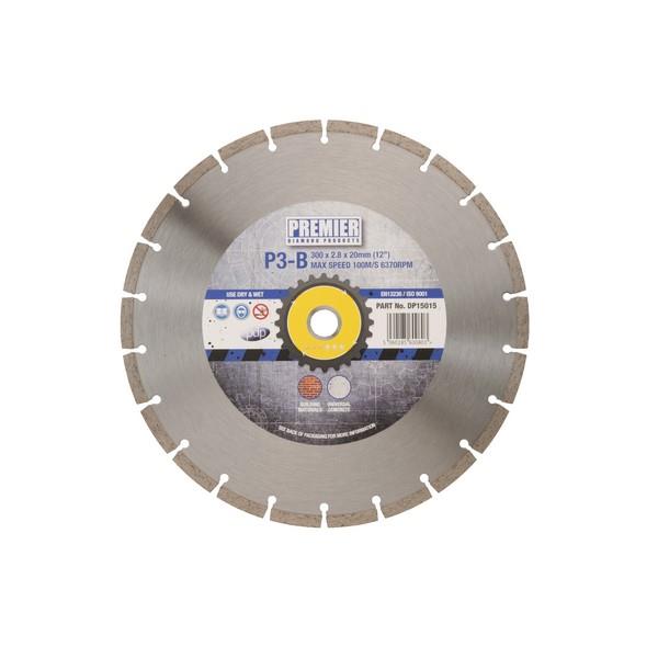 Premier Diamond 3 Star P3-B Diamond Blade - 115x2.2x7x22.2mm