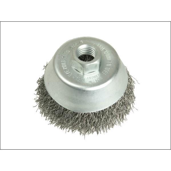 Lessmann Wire Cup Brush - Crimped - 75mm