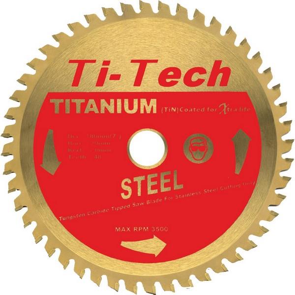 Ti-Tech Tct Steel Blade (Red) - 9X48T