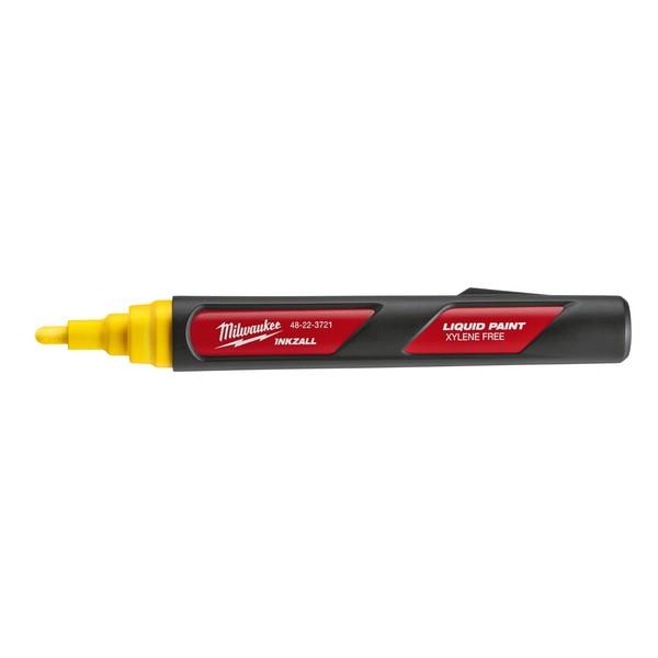 Milwaukee Inkzall® Liquid Paint Marker - Yellow