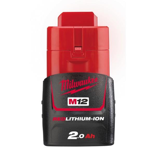 Milwaukee M12B2 12V Battery - 2.0Ah