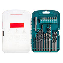 Makita Drill & Screw Bit Set - 22 Piece