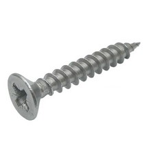 Stainless Steel Woodscrew - Countersunk Pozi - 4G - 1/2" - A2