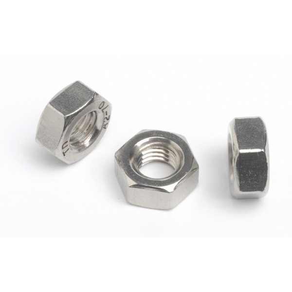 Stainless Steel Nut - UNC - 1/4" - A2
