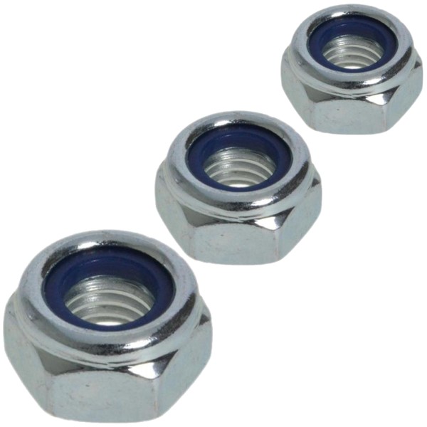 Stainless Steel Nyloc Nut - M3 - A2
