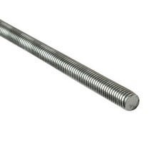 Stainless Steel Screwed Rod - M6 - 1m
