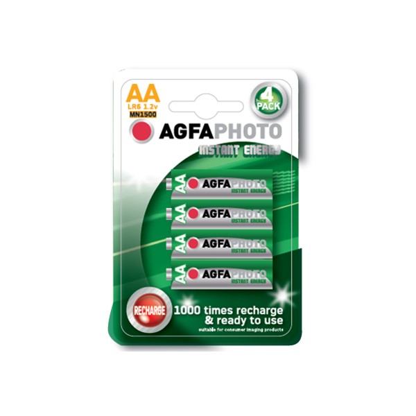 AA Rechargeable Batteries - Pack 4