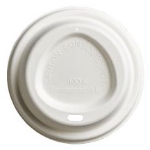 Dispo Aqueous Domed Sip-Thru Lids - Pack of 1000 - For 8oz cup
