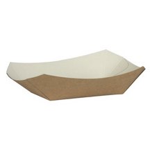 Kraft Biodegradable Chip Tray - Pack of 500