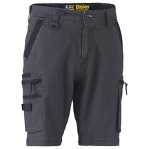 Bisley Flex & Move Shorts - Charcoal - 32" Reg