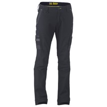 Bisley Flex & Move Stretch Utility Cargo Trouser - Black -