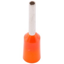 Insulated Bootlace Ferrule - Other Sizes & Colours Available - 0.5x8mm - Orange