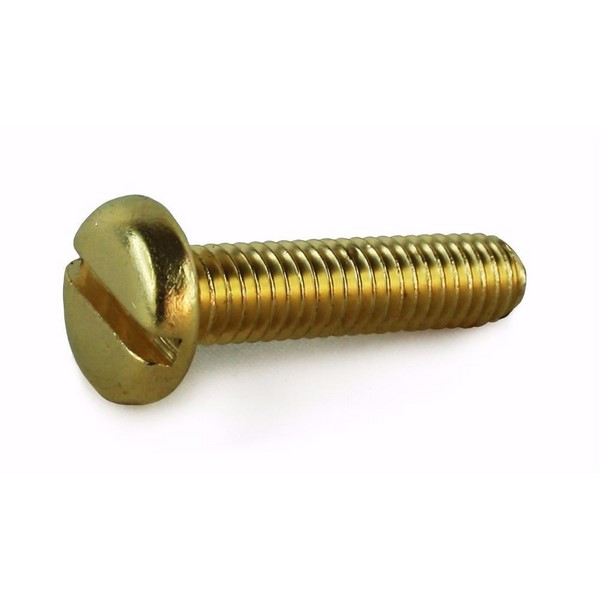 Brass Machine Screw - Pan - M3 - 12mm