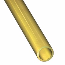 Brass Round Tube - 2mm x 0.3mm x 1m