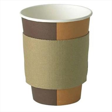Unprinted Cup Sleeves - Pack of 2000 - For 8oz cup