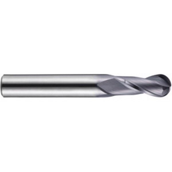 Dormer Pramet S501 Ball Nosed Carbide Slot Drill - 1.0mm