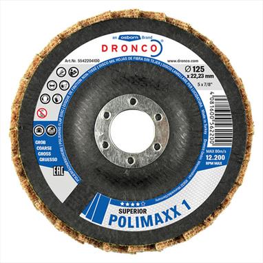 Dronco PoliMaxx Non-Woven Flap Disc - Fine