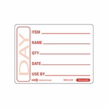 Removable Item Date Use By Label - Pack of 500