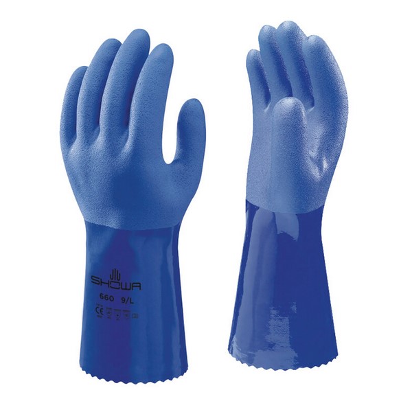 Showa 660 PVC Gauntlet - Large (9)
