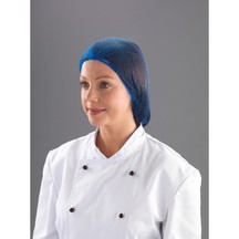 Jangro Disposable Hairnets - Blue - Pack of 48