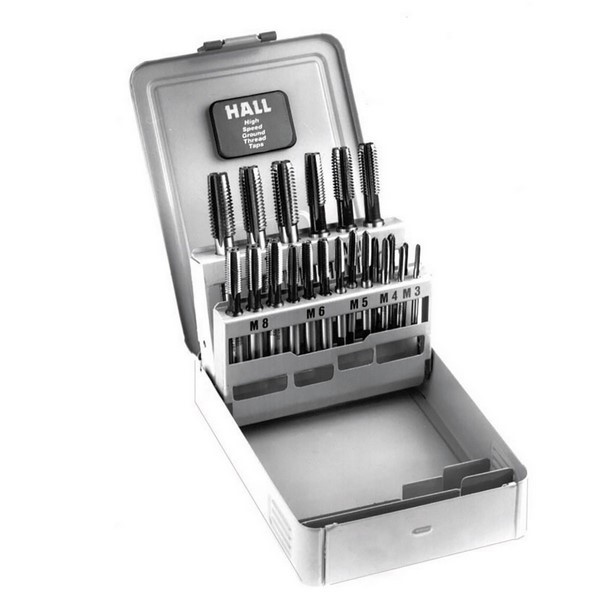 Hall 08Gti1 Hss Tap Set - M3-M12