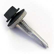 Heavy Self Drilling Cladding Screw - Powder Coated - Anthracite Grey