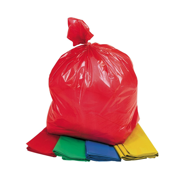 Jangro Coloured Refuse Sacks - Yellow