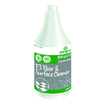 Jangro Premium Floor & Surface Cleaner - F3 - 750ml Empty Refill Bottle