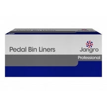Jangro White Pedal Bin Liners - Heavy Duty