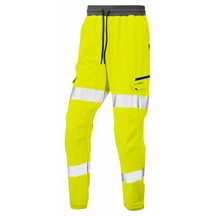Leo EcoVis Hawkridge Hi-Vis Stretch Trousers - Yellow - Small