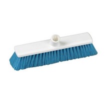 Hillbrush Eco Sweeping Brush Head - Soft - Blue
