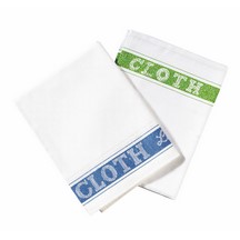 Linen Union Glasscloth - Blue