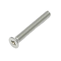 Stainless Steel Machine Screw - Countersunk Pozi - M2.5 - 10mm - A2
