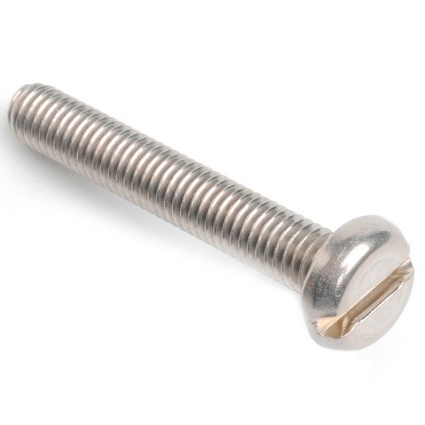 Stainless Steel Machine Screw - Pan Slot - M5 - 40mm - A2