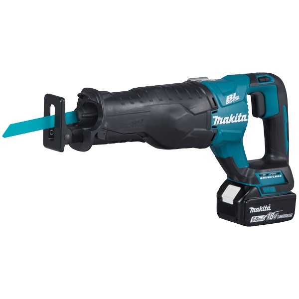 Makita DJR187 18V Brushless Recip Saw - Kit: 2x 5Ah Batteries