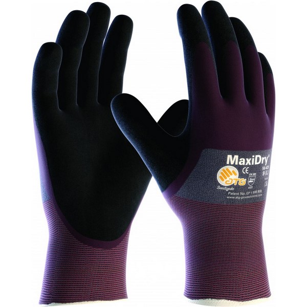 ATG Maxidry GP 3/4 Coated Glove - Medium (8)