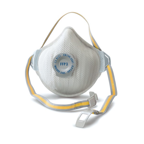 Moldex 3408 Disposable FFP3 Valved Mask - Box of 5