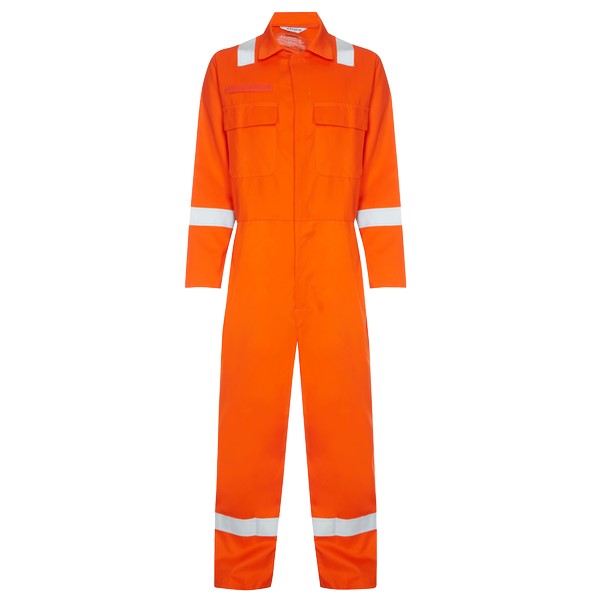 Alsi MC21 Inherent FR Coverall (Made with Phoenix Taped) - Orange - Small