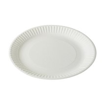 Disposable Paper Plates - Pack of 100 - 180mm