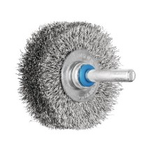 PFERD Shank-Mounted Wheel Brush - Crimped - 50 x 15mm - Stainless Steel