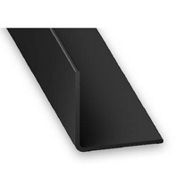 Plastic Corner Black 1M Profile - 10mm x 1mm x 1m