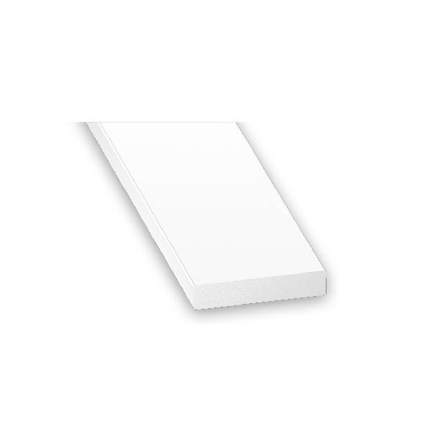 Plastic Flat White 1M Profile