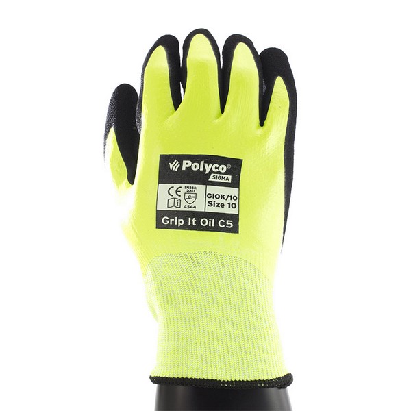 Polyco Grip-It Oil Thermal Glove - Medium (8)