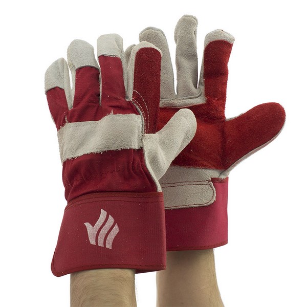 B-Flex Double Palm H/Q Gold Rigger Glove