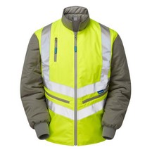 Pulsar PROTECT Hi-Vis Interactive Bodywarmer - Yellow - Medium