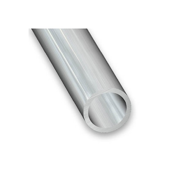 Raw Aluminium Round Tube - 6mm x 1mm x 1m