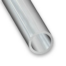 Raw Aluminium Round Tube - 6mm x 1mm x 1m
