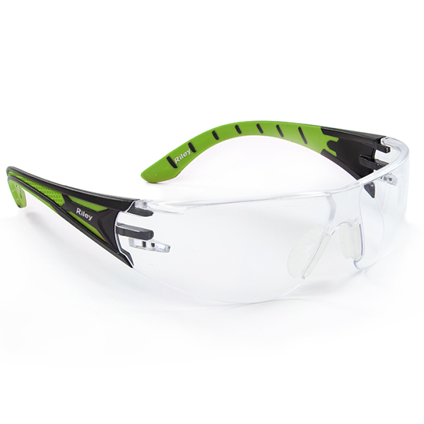 Riley Stream Clear Safety Glasses