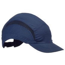 3M First Base Safety Baseball Cap - Micro Peak - Navy